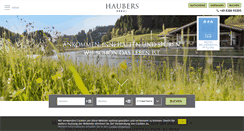 Desktop Screenshot of haubers.de